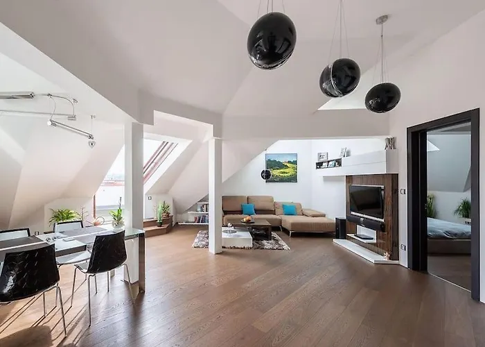 Apartmán Luxury With Terrace And Garage Praha