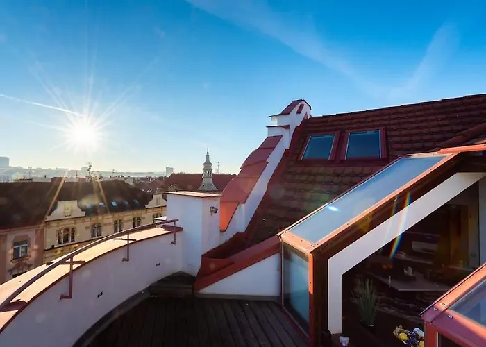 Luxury With Terrace And Garage Apartmán Praha