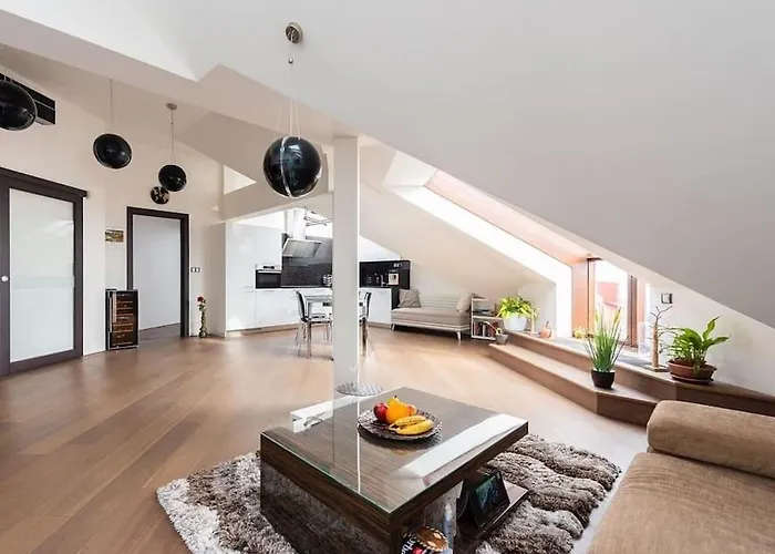Luxury With Terrace And Garage Apartmán Praha