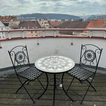 Apartamento Luxury With Terrace And Garage Praga